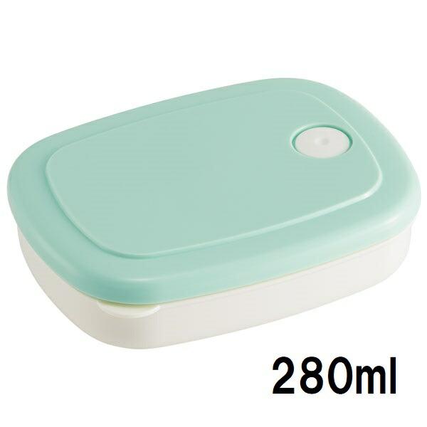 スケーター パウダーパステルグリーン ご飯冷凍作りおきシール保存容器Ｍ 280ml  SLG2