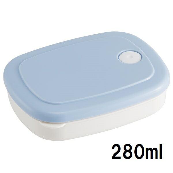 スケーター パステルブルー ご飯冷凍作りおきシール保存容器Ｍ 280ml  SLG2