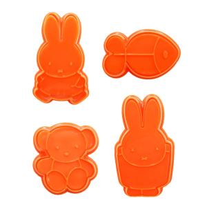 スタンプ クッキー型 キャラクター 4個 セット おしゃれ クリスマス クッキー 型抜き 型 CSM1 スケーター ミッフィー Miffy うさこちゃん 女の子 女性