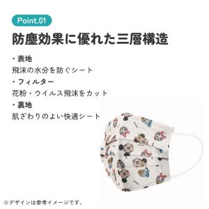 スケーター マスク 子供用 不織布 プリーツ ...の詳細画像4