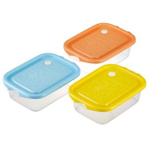 保存容器 セット 3個入り 500ml プラスチック 電子レンジ対応 食品 おしゃれ skater スケーター FCN2RAG ポケットモンスター ポケモン ピカチュウ 男の子｜skater-koshiki