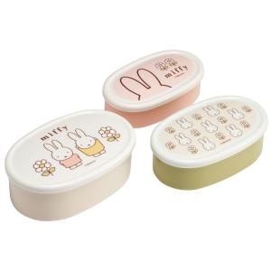 クツワ（KUTSUWA） ミッフィー シールBOX 3コセット 弁当箱