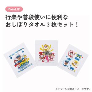 スケーター おしぼり タオル 3枚 セットおて...の詳細画像2