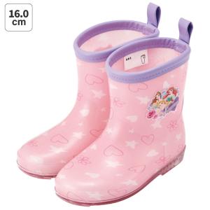 スケーター 長靴 キッズ 子供 16cm ローカット かわいい キャラクター レインブーツ 3歳 4歳 skater RIBT16 ディズニー プリンセス 女の子 女子