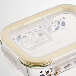 スケーター 耐熱ガラス 容器 370ml 保存...の詳細画像2