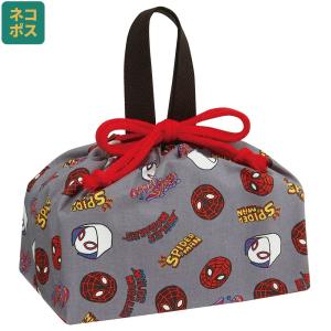 スケーター 巾着 ランチ巾着 SPIDERCOMIC （ スパイダーマン 弁当袋 お