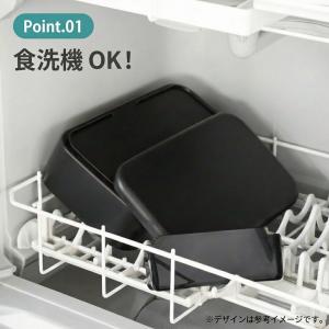18cm 箸付き 弁当箱 1000ml 1段 ...の詳細画像2