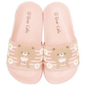 スケーター キッズ シャワー サンダル 15cm 15 子供 こども かわいい 夏 海 ビーチ skater SDSH15 Bear Cafe クマ くま 女の子 女子