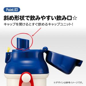 スケーター 水筒 直飲み プラスチック 大容量...の詳細画像3