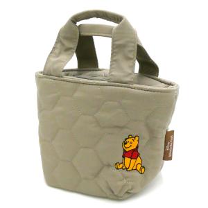 保温 保冷 ジャー用 ランチバッグ キルティング 小さめ キャラクター おしゃれ skater スケーター KKLB1 くまのプーさん プーさん Pooh 女性 レディース