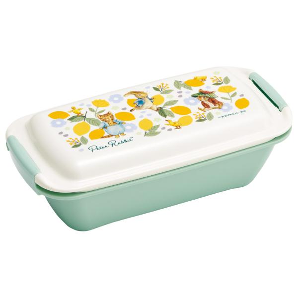 洗いやすい弁当箱 パッキン溝の幅が広い ふわっと お弁当箱 530ml 1段 弁当 子供 大人 スケ...