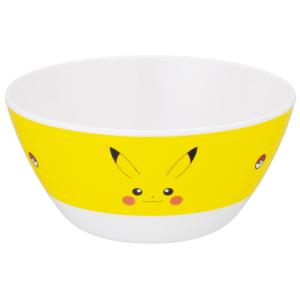 スケーター メラミン ボウル 子供 食器 お椀 茶わん カップ 軽量 メラミン食器 子ども食器 skater MBL4P ポケットモンスター ポケモン ピカチュウ フェイス 25年｜スケーター Yahoo!ショッピング店