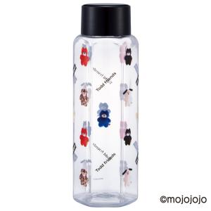 スケーター 六角形 プラスチック マグ 水筒 350ml 直飲み ウォーターボトル 透明 キャラクター skater PDH4 mojojojo モジョジョジョ グッズ
