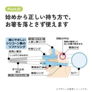 スケーター デラックス トレーニング箸 ケース...の詳細画像3