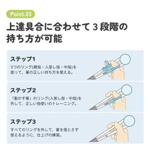 スケーター デラックス トレーニング箸 ケース...の詳細画像4