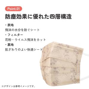 スケーター マスク 99% カット カラー 血...の詳細画像2