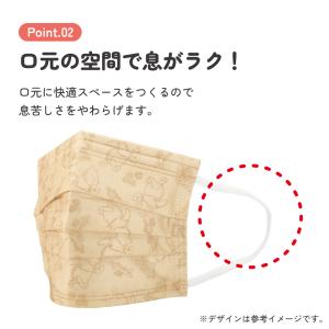 スケーター マスク 99% カット カラー 血...の詳細画像3
