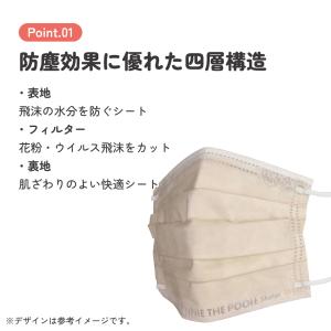 スケーター マスク 99% カット 不織布 プ...の詳細画像2