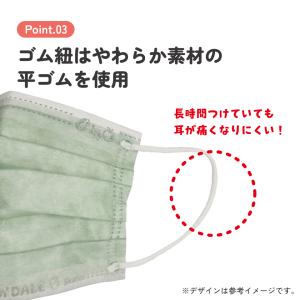 スケーター マスク 99% カット 不織布 プ...の詳細画像4