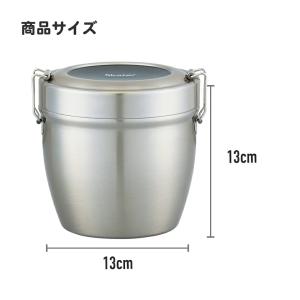 真空 保温 弁当箱 総 容量 800ml どん...の詳細画像4