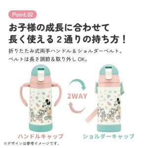 スケーター 保冷 ステンレス ストローマグ 3...の詳細画像4