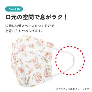 スケーター マスク 不織布 プリーツ マスク ...の詳細画像3