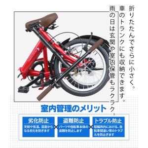 折りたたみ自転車 16インチ 軽量 シングルギ...の詳細画像5