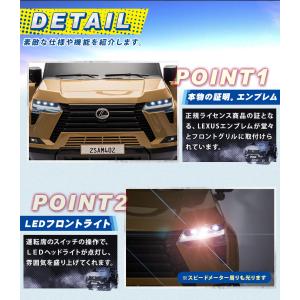 AIJYU TOYS 乗用玩具 電動 二人乗り...の詳細画像4