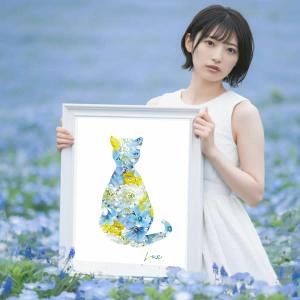 アートポスター ナチュラル モダン 北欧 猫 ...の詳細画像1
