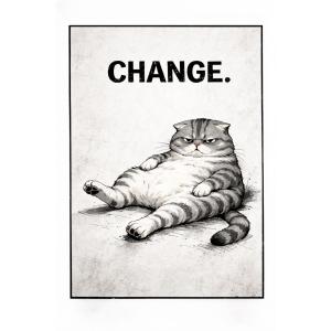 アートポスターA3・A2 CHANGE Cat ...の商品画像