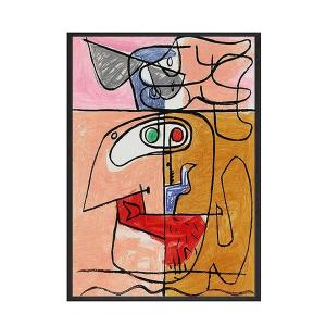 Cow Going Abstract 1985（ロイ リキテンスタイン） 額装品 ウッドハイ