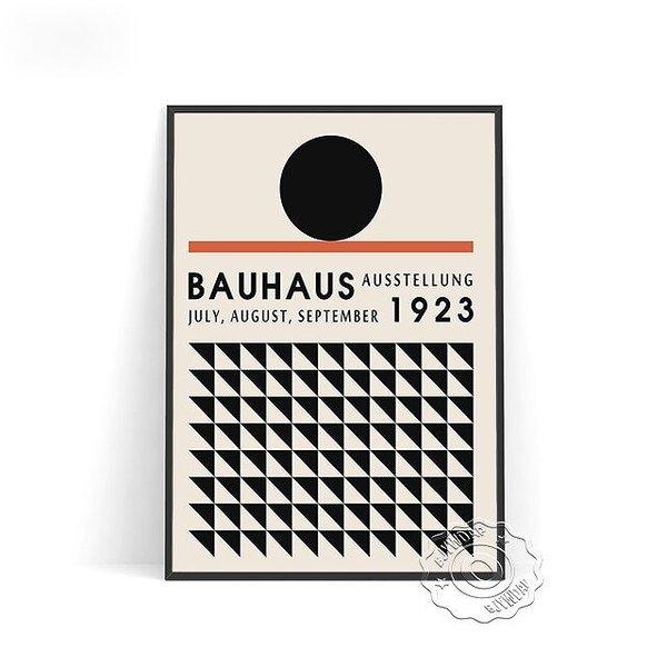 アートポスター アートフレーム おしゃれ 幾何学バウハウス bauhaus デザインNO-1 A4 ...