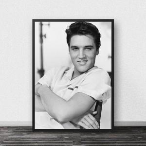 エルビスプレスリーポスター額 エルビス・プレスリー/LP ジャケット ポスター 額装/Elvis