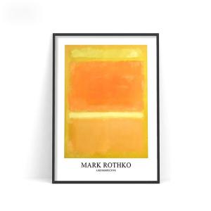 マーク・ロスコ「『White Center』(1950)　シルクスクリーン Amazon.co.jp: Mark Rothkoマーク・ロスコ画家の作品「ホワイト