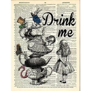 アートポスター アートフレーム おしゃれ 絵画 不思議の国のアリス