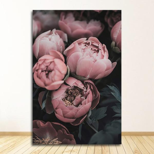 おしゃれ 額付 アートポスター絵画 壁 バラ デザインNO-B【追加注文なしで、直ぐ飾れる額付】