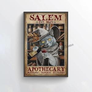 額付 アートポスター アートフレーム おしゃれ 絵画 壁 黒 猫 ネコ