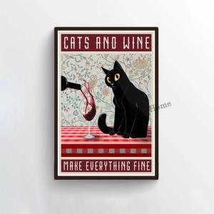 ル・シャ・ノワール ミニポスター インテリア Le Chat Noir