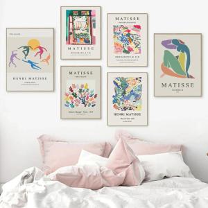 マティス 抽象画 レトロ アートパネル 絵画 ...の詳細画像1