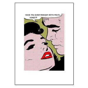 Star Design ポスター A4サイズ アートポスター BOOWY BOWIE BOY