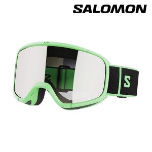 SALOMON サロモン ゴーグル 《2023》AKSIUM 2.0 (Neon green)〈 送料無料 〉｜ski-azumino