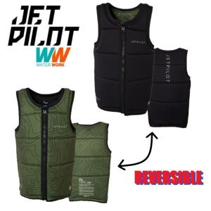 JETPILOTジェットパイロット ライフジャケット ライバルリバーシブルF/E ネオインパクトベストJA22108CE BLK　XLサイズ