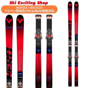ROSSIGNOL ロシニョール 23-24 スキー板 Hero Athlete GS (R22) + SPX12RockerRace Hot Red ヒーローアスリート GS (専用金具付) 基礎スキー レース｜ski-exciting