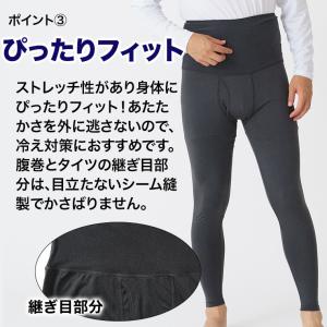 腹巻き タイツ メンズ 長 ズボン下 インナー...の詳細画像4