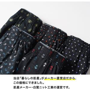 トランクス メンズ 3枚セット 綿100% A...の詳細画像2
