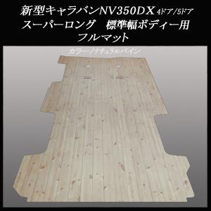 キャラバンＮＶ３５０ＤＸスーパーロング　ワイドバン用フルマット/白黒チェッカー 新型キャラバンNV350DXスーパーロング ワイドバン用フルフロアー