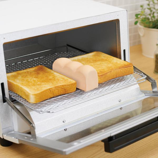 マーナ　トーストスチーマーホワイト　k-713w　おしゃれ 　パン型 陶器 人気 トースト トースタ...