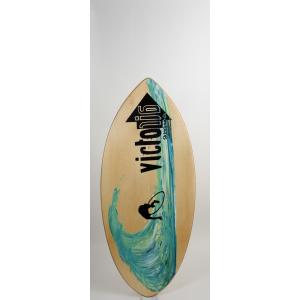 スキムボード（ケース付）VICTORIA スキムボード ビクトリアスキムボード 初心者向け木製ボード VICTORIA