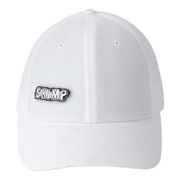SKIMP 帽子 パッチ付【白 ホワイト】