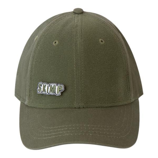 SKIMP 帽子 パッチ付【緑 カーキ】